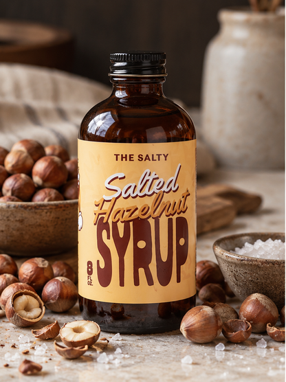 Salted Hazelnut Coffee Syrup