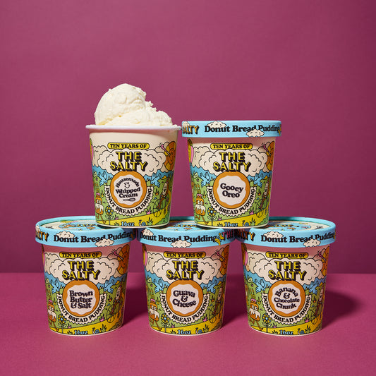 Donut Bread Pudding Pint Pack